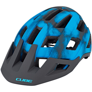 MTB-Helm CUBE BADGER Blau 0